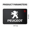 1pcs PVC Car Styling Anti-Slip Mat Silicone Dashboard Non-Slip Pad For Peugeot 206 207 307 3008 2008 308 407 408 508 301 208 RCZ