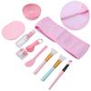 12pcs Household Facial Mask DIY Tool Kit Spoon Bowl Brush Stick Spray Bottle Makeup Tool