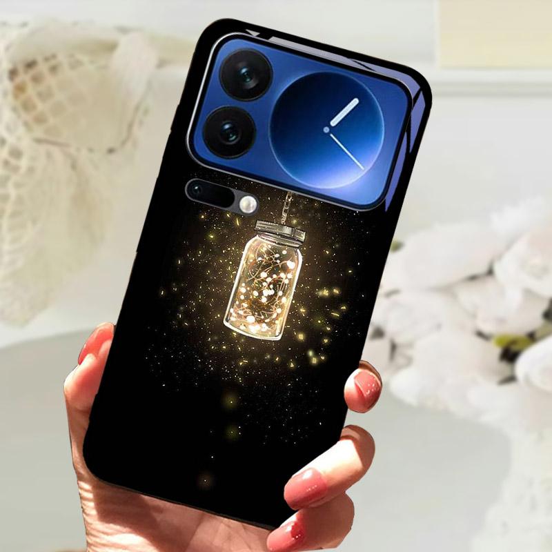 For Xiaomi 17 Pro Max Case 17 17Pro Luxury Tempered Glass Protective Back Cover Case For Xiaomi17 Pro ProMax Phone Shell Fundas