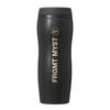 Starbucks geschnitzte Edelstahlflasche, mattschwarz, FRGMT MYST, 355 ml, hoch, schwarzes Fragment, Shibuya, Hiroshi Fujiwara