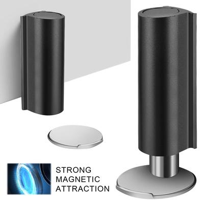 Magnetic Door Stopper Stainless Steel Door Stop No Drilling Mount Floor Door Stop for Bottom of Door