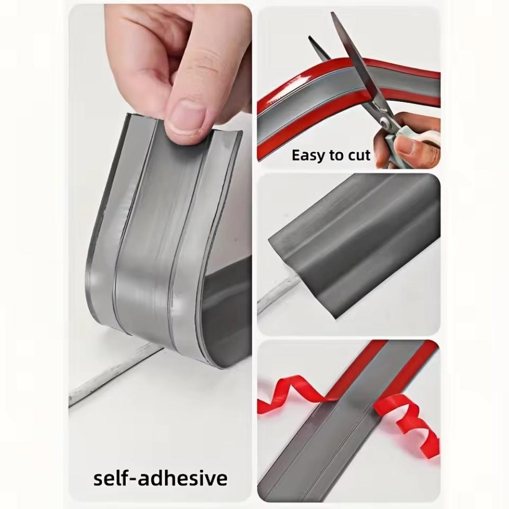 1pc 2mX55mm Cable Cover Protector PVC Self-Adhesive Wire Protection Strip Wear Resistant Prevent Trip Wall Floor Wire Organizer