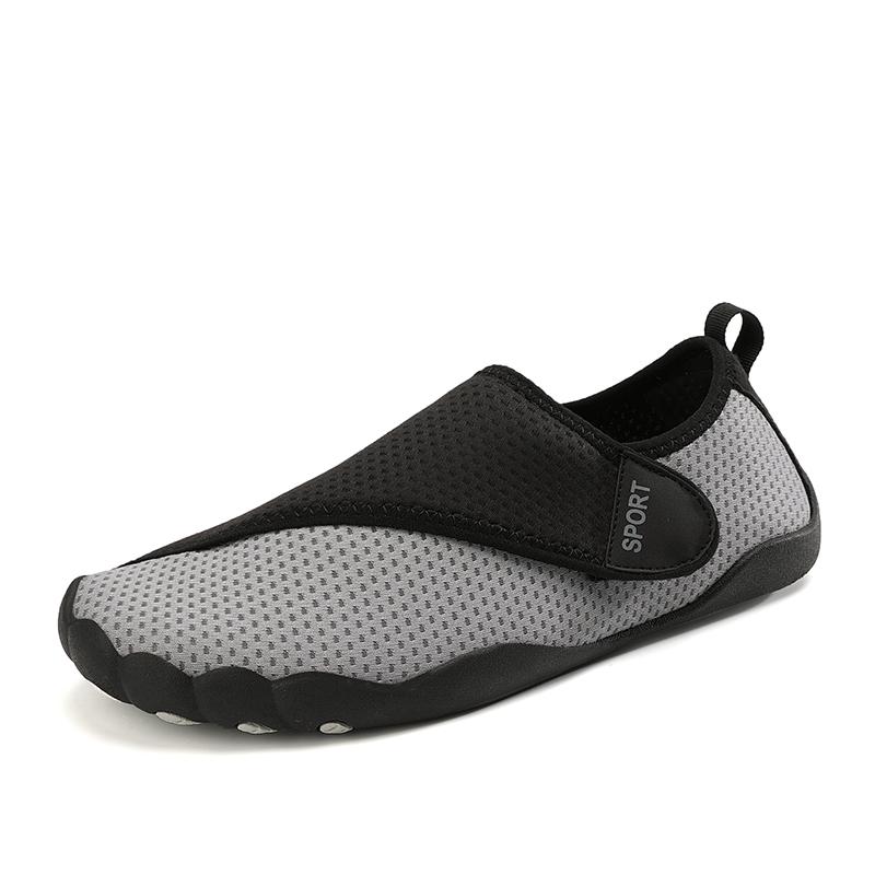 Unisex Barefoot Aqua Shoes Men Women Light Beach Water Shoes Quick Dry Upstream Swim Sandals for Fitness Yoga River Surfing