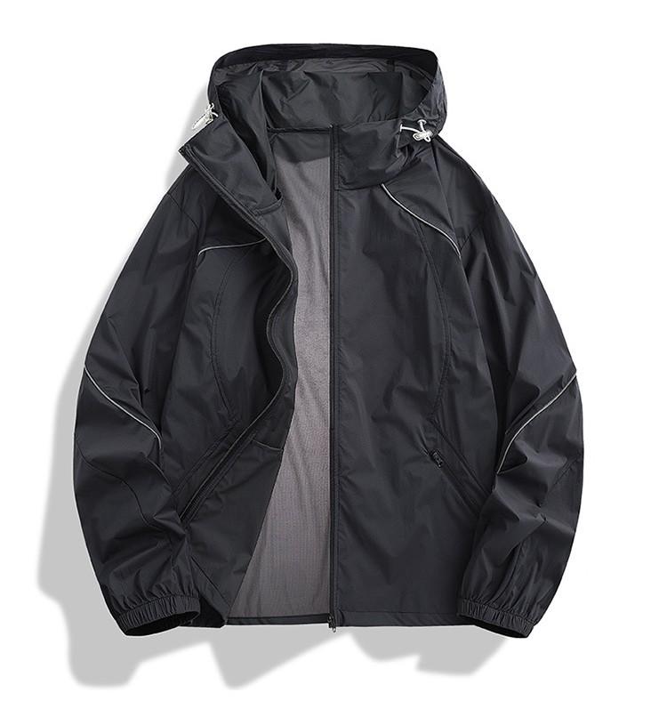 Ladies' Pure-color Sunscreen Clothing, Light And Thin, Trendy And Fashionable, Summer All-match Hooded Jacket
