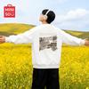 MINISO Men's Trendy Crewneck Sweatshirt