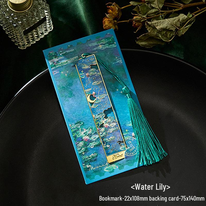 Zaomo Retro Art Metal Bookmark - Famous Painting Series