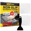 [Made In Korea] Ultra-Thin Bathtub Non Slip Stickers - Diamond Grip Anti Slip Shower Stickers with Strong Adhesive for Elderly, Safety Use (10)