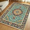 Light Luxury Retro Persian Carpet Soft Anti slip Washable Floor Mat Living Room Bedroom Study Home Decoration