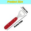 Glittering Pattern Bottle Opener Ergonomic Perfect Housewarming Gift For Beer