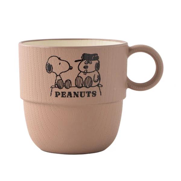 PEANUTS Snoopy Stacking Mini Cup ( CONTENT and HAPPY ) Snoopy Japan NEW