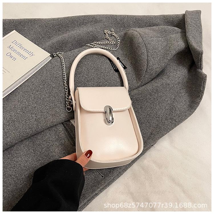 Niche Design Chain Mobile Phone Bag Women's 2025 New Korean Version Mini Crossbody Bag Fashion Outing Handbag