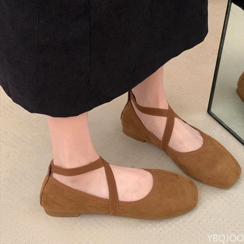 Fashion Spring summer new flat shoes fashionable temperament shallow mouth soft sole comfortable simple versatile single shoe