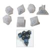 Various Shapes Dice Fillet Square for Triangle Dice Mold Crystal Epoxy Resin Mold Kit Dice Digital Game Silicone Mould A