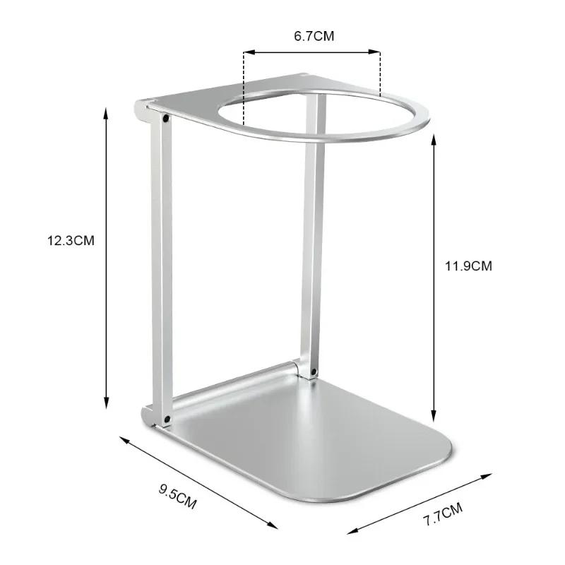 New Foldable Coffee Drip Holder Pour Over Dripper Stand Aluminum Espresso Coffee Machine Support Stand Coffee Dripper Rack