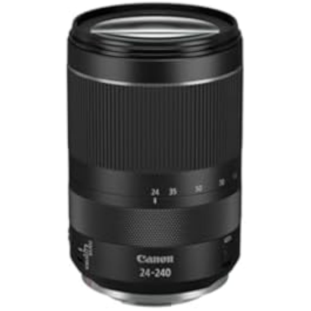 Canon RF 24-240mm F4-6.3 Has a USM Lens, Black