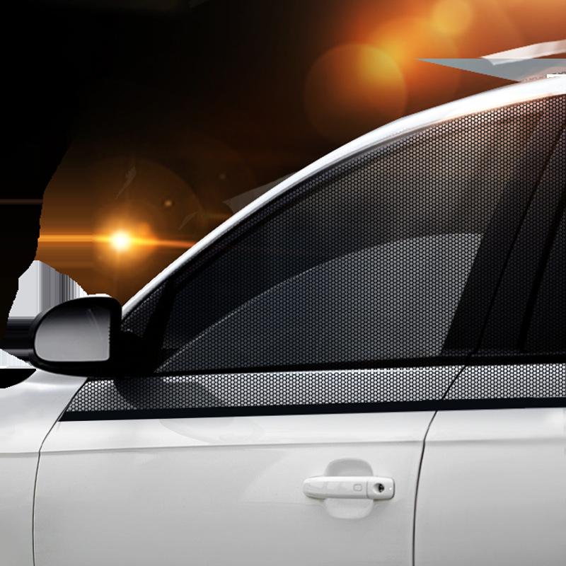 Car Window and Sunroof Anti-Mosquito Mesh: Insect-proof Sun Protection Screen & Curtain.