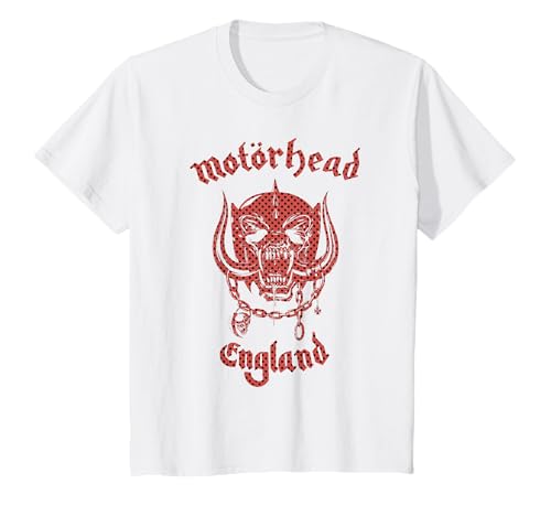 Motörhead – Warpig England Red Футболка