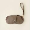 Soft Lychee Pattern Pu Leather Glasses Bag Retro Sunglasses Case Portable Myopia Frame Case Simple Eyeglasses Eyewear Storage
