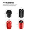 Car Tyre Wheel Valve Cap Cover Auto Accessories For Mitsubishi Lancer Ralliart ASX Mirage Pajero Xpander Attrage L200 Eclipse