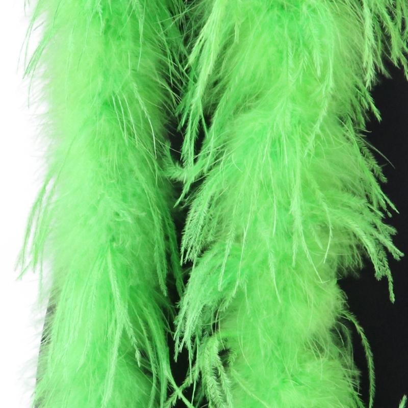 Stylish Ostriches Plumage Neck Wrap For Outfits And Home Decoration