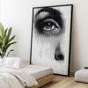 Stylish Eye Stylish Eye, 40X50 Cm, Gold Aluminum Frame, 230 Gsm Matte Paper