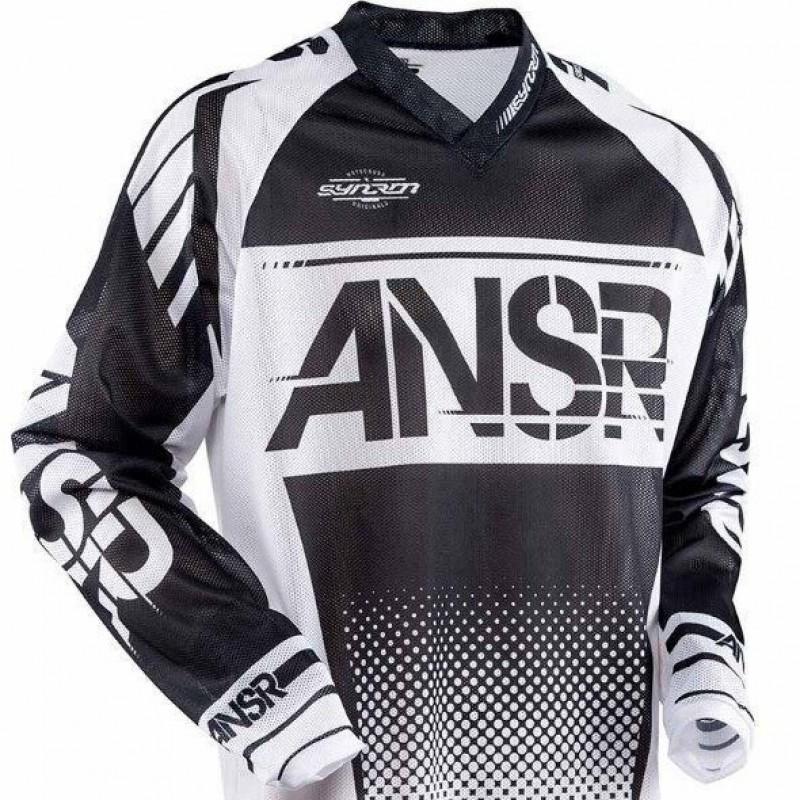 Mens Long Sleeve Mountain Bike Riding Jersey Off-Road Cycling Use