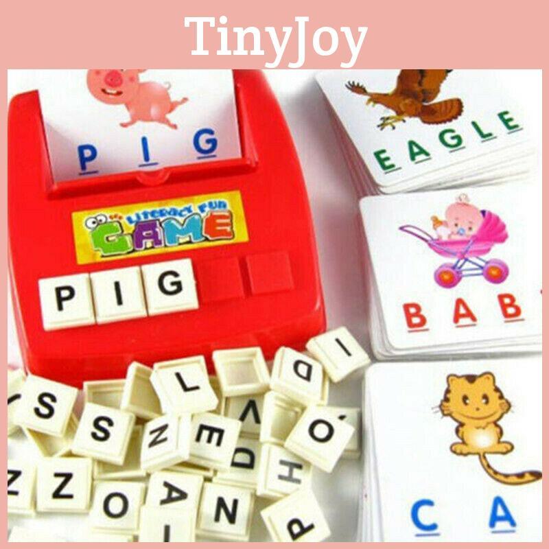 Engaging Educational English Spelling Alphabet Letter Game For Kids Learning Fun