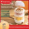 1-Person Multi-Functional Egg Boiler & Steamer with Auto Power-Off