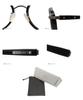 Boston Type Sunglasses UNITED ARROWS United Arrows Nose Pad Shell Pad Sunglasses Unisex UV Protection UV Protection Stylish Unisex Stylish Fashionable