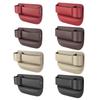 Interior Accessory Seat Filler with Cup Holder Leather Organizer Box Auto Bag Front Seat Storage Box