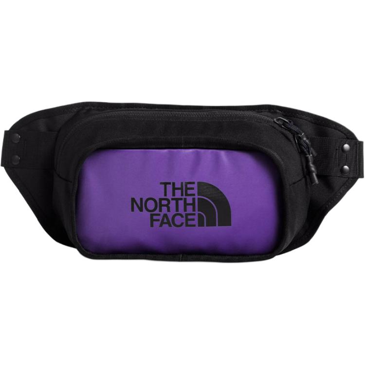 The North Face Men's Black/Purple 4.3L Casual Lightweight Waist Bag Outdoor Unisex Bags Nf0a3kzx-S96