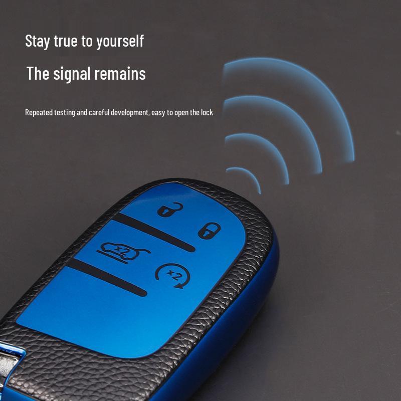 Fits Jeep Compass, Grand Cherokee, Renegade, and Commander Key Cover (large Key Shell)