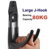 EV Charger Holder J-type EV Charger Holster Extension Organizer for Garage Truck Parking Lot Car Management Automobile Wall Door