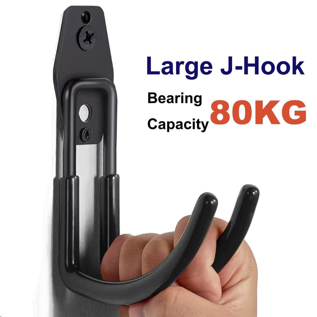 EV Charger Holder J-type EV Charger Holster Extension Organizer for Garage Truck Parking Lot Car Management Automobile Wall Door