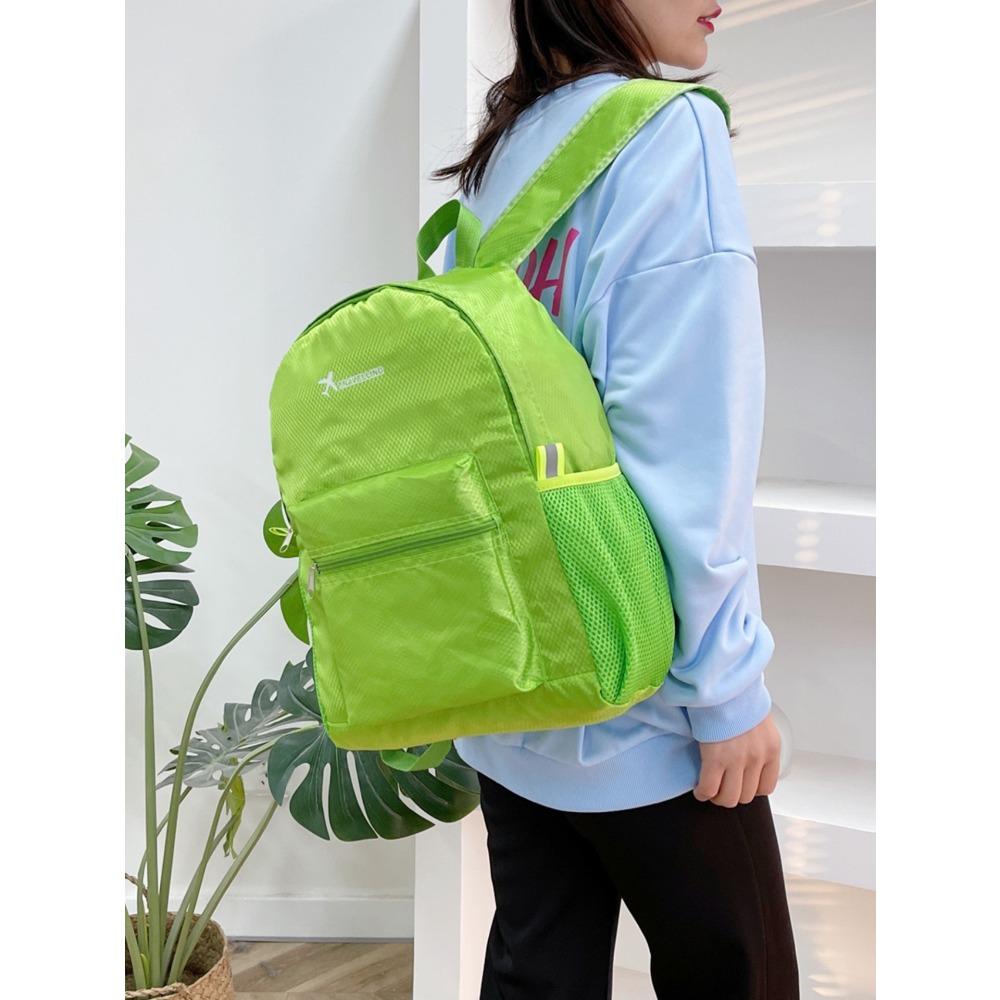 Folding Backpack Travel Backpack Outdoor Hiking Bag Camping Backpack Travel Leisure Bag Large Capacity 27*14*40