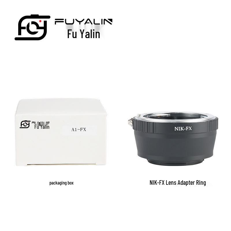 FUYALIN AI-FX Adapter Ring for Nikon F-mount To Fujifilm XT4 Mirrorless Camera, Manual Focus