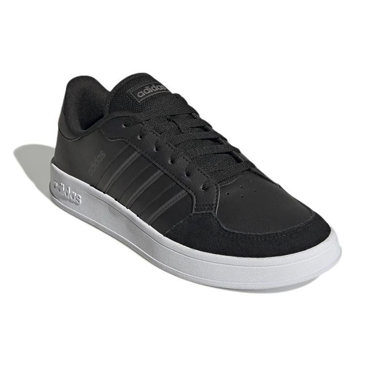 adidas Neo Breaknet Comfortable Durable Low-Top Skate Shoes Men Sneakers Black White GX4198
