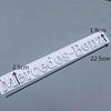 CUTRB1 For Mercedes Benz Original Letter Logo 3D ABS Car Emblem Stickers Universal Decals Modified Dody Rear Tail Standard Accessories