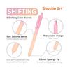 Shuttle Art 15-Pack Pastel Gradient Gel Pens, 0.5mm Fine Tip, Black Ink, Smooth Writing, Quick-Drying, Acid-Free, AP Certified Gel Pens for