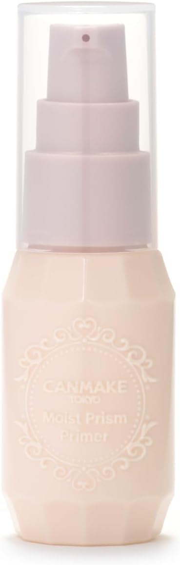 

Canmake Moist Prism Primer 01 Light Beige 25g Makeup Base for 3D Glow and Translucent Skin with UV Protection бежевый