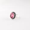 Pink Tourmaline Gemstone 925 Sterling Silver Jewelry Handcrafted Partywear Ring RR-62-1