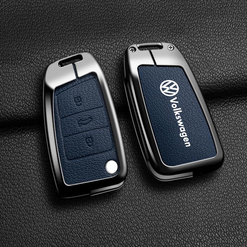 Volkswagen Car Key Case & Keychain for Lavida, Bora, Tiguan, Magotan, POLO, Passat – Cross-Border Compatibility