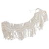 Hanging Decorative Valance Simple Bohemian Hand Woven Valance Wall Decor for Living Room Bedroom