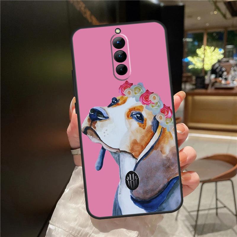 Beagle Dog Case For ZTE Nubia Red Magic 11 10 9 8 9S 8S 10S Pro Plus 6 7 6S 7S For RedMagic 10 Air Cover