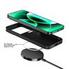 ABEEL For Xiaomi 17 Pro Magnetic Case Printed PC TPU Aluminum Alloy Leather Phone Cover
