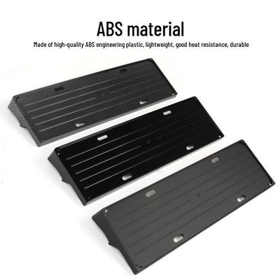 Compatible with 25 Nio EC6 Models - Front and Rear License Plate Holder, ES6 Exterior Accessories for New Traffic Regulations