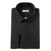 Long Sleeve Regular Fit Stretch Black Shirt Se5fm12ls905sbk