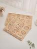 Wooden Bead Board with Ruler for DIY Bracelet Jewelry Making