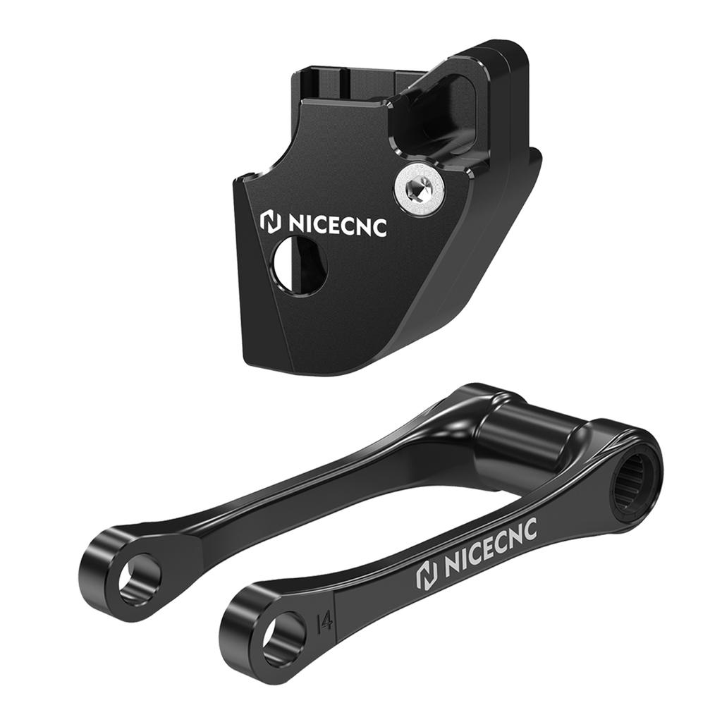 NICECNC For KTM SXF 250 SXF 450 2023-2024 SX125 XC250 XC 300 XCF 350 450 1.5″ Lowering Link Kit Shock Absorber Linkage Guard
