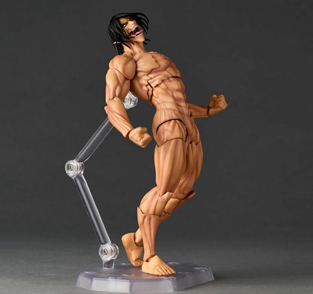Attack on Titan Anime Τιτάνας Eren Yeager με Πανοπλία Αρθρωτές Αρθρώσεις Κινητό Μοντέλο Φιγούρας Παιχνίδια 15cm